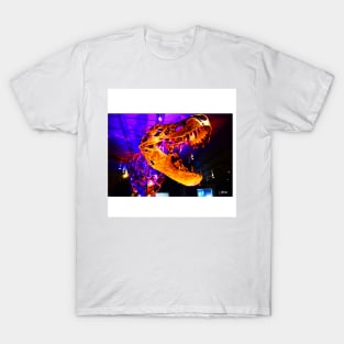 the mighty t rex dinosaur photograph T-Shirt